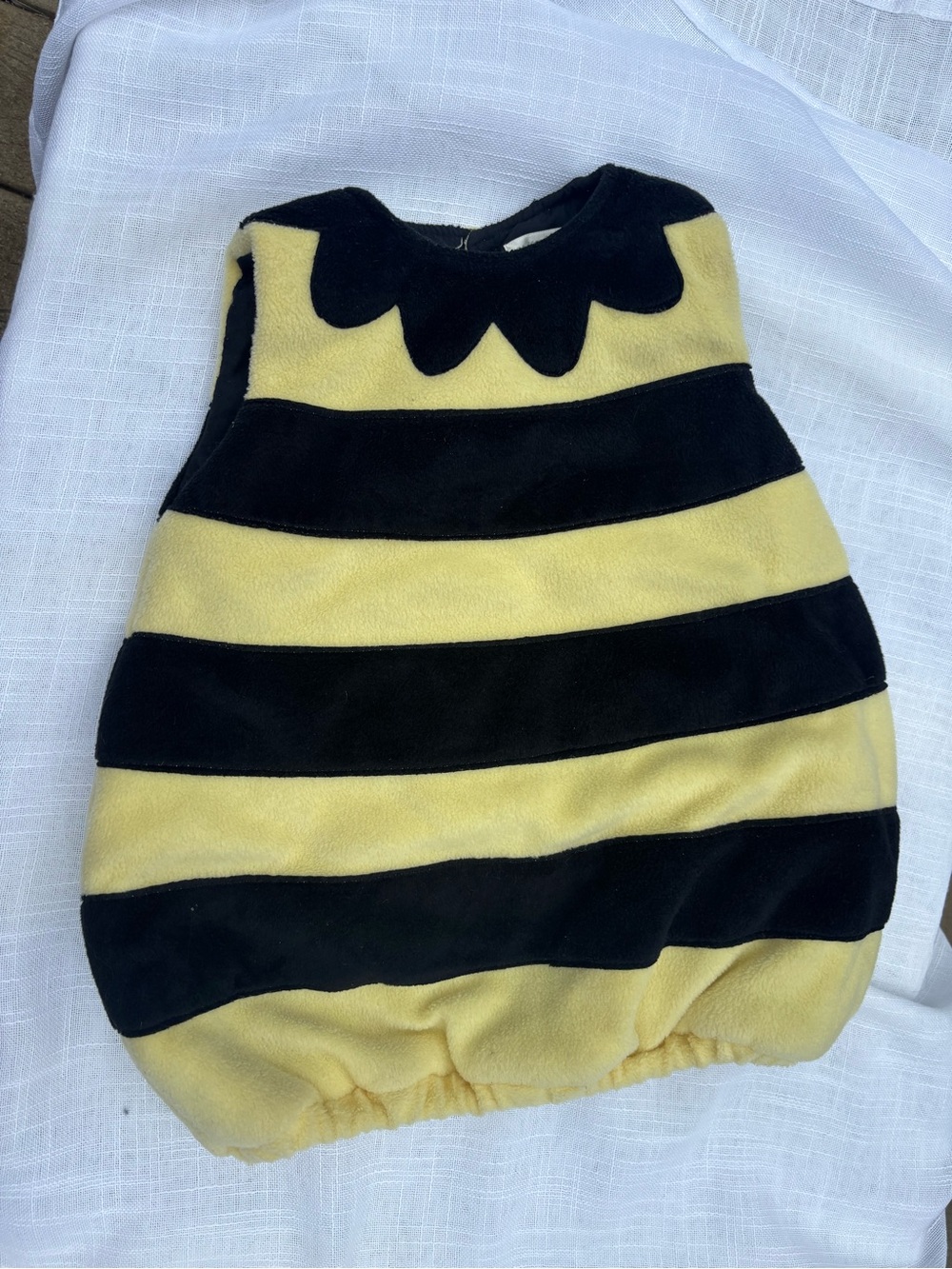Pottery Barn Toddler Bee costume = Halloween done!